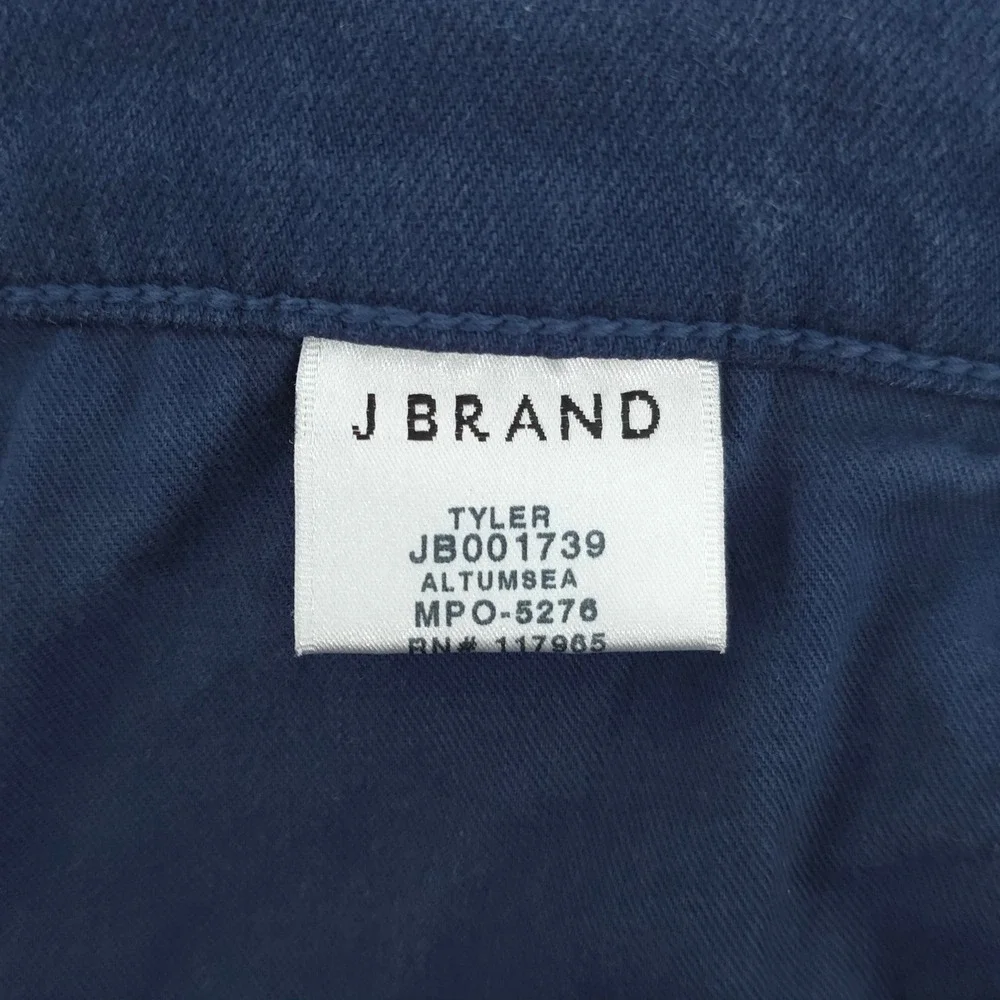J‎ Brand Men's Pants Tyler 34 Altumsea Blue Slim Fit